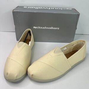 Cloudwalkers Slip On Shoes Regan Size 11W Natural/Beige New In Box #521